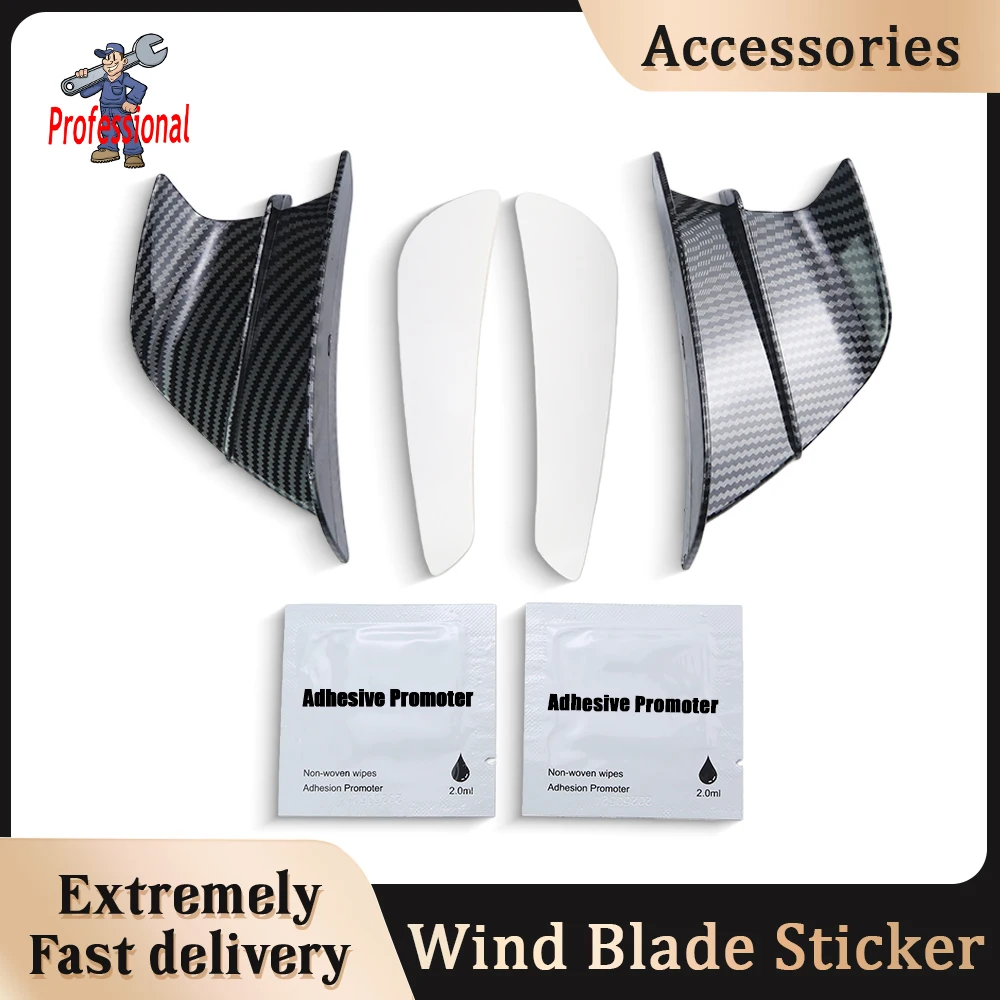 

Motorcycle Winglet Aerodynamic Wing Kit Spoiler For Yamaha YZF R1 R6 R25 R7 R3 For Bmw S1000RR S1000R S 1000 RR/R 1000R 1000RR