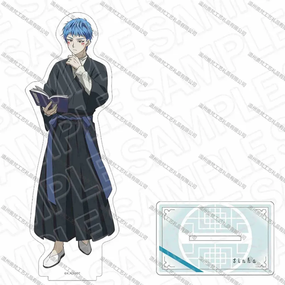 Cartoon Anime Akatsuki Figure Stand Yona Son Haku Yun Kijia Characters Cosplay Acrylic Standing Model Sign Fans Collection Gift