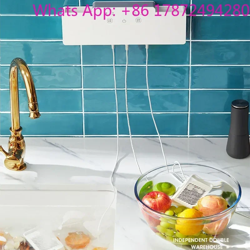 Fruit and vegetable cleaning machine wall mounted vegetable washing machine household full-automatic meat