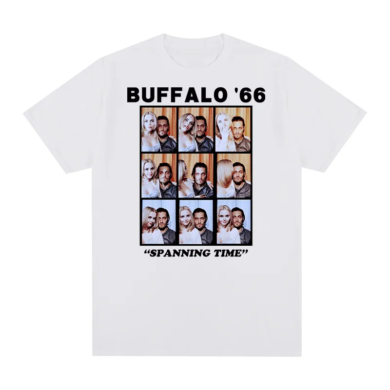 Buffalo '66 vintage camiseta filme presente vincent gallo fãs harajuku moda casual algodão masculino t camisa nova camiseta das mulheres topos