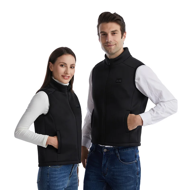 9 Zones Electric Heated Vest USB Charging Heating Jacket 3 Gear Temperature Control Smart Winter Outdoor Thermal Vest for Men Wo