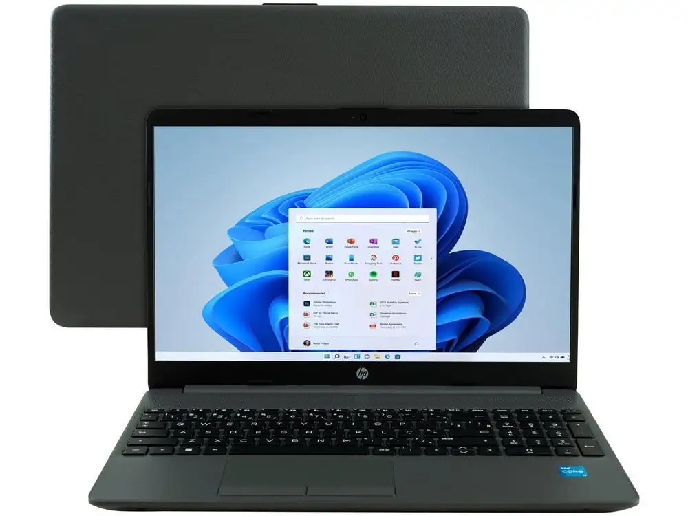 Notebook HP G9 Intel Core i3 8GB RAM 256GB SSD 15,6 ”HD Windows 11