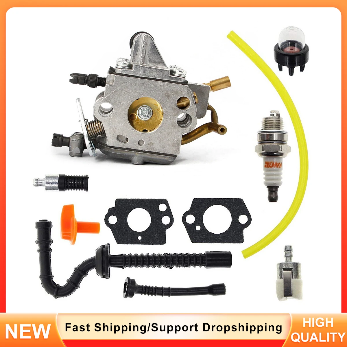 

Replacement Carburetor Kit for STIHL MS192T MS192TC Chainsaw - Replaces OEM C1Q-S257a