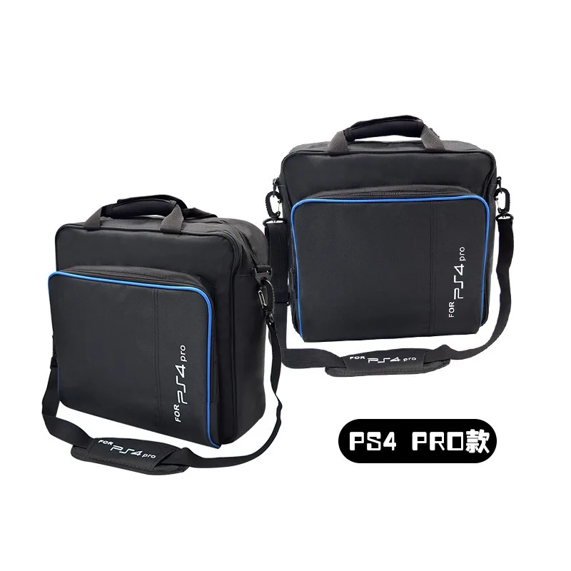 PS4 Pro Slim Game Sytem Travel Bag Canvas Case Protect Shoulder Carry Bag Handbag for PS4 Console and Accessories