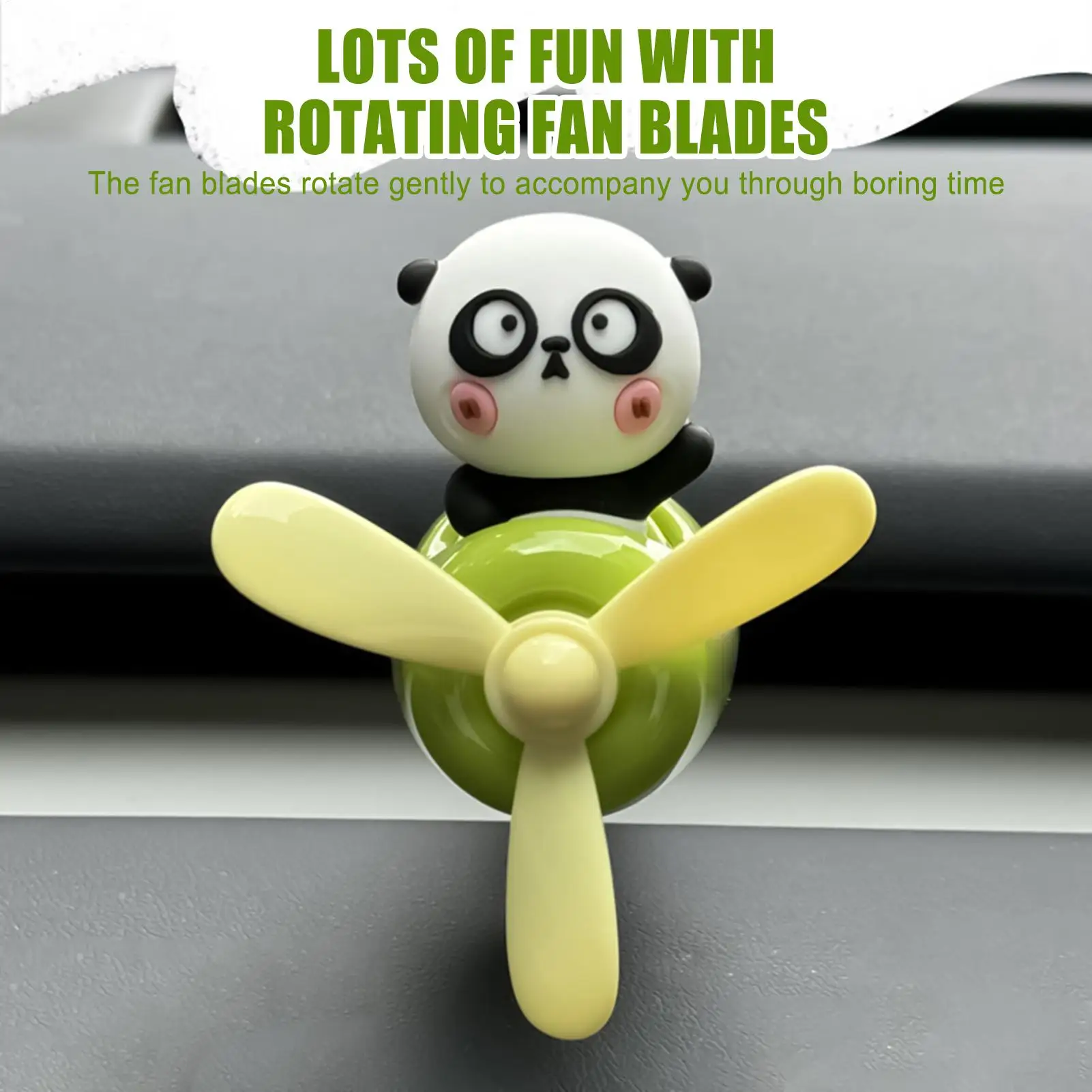 Car Scent Cartoon Panda Pilot Car Air Fresheners Aromatherapy Fragrance Perfume for Outlet Decoration Men Women Interior Bedroom - view 5