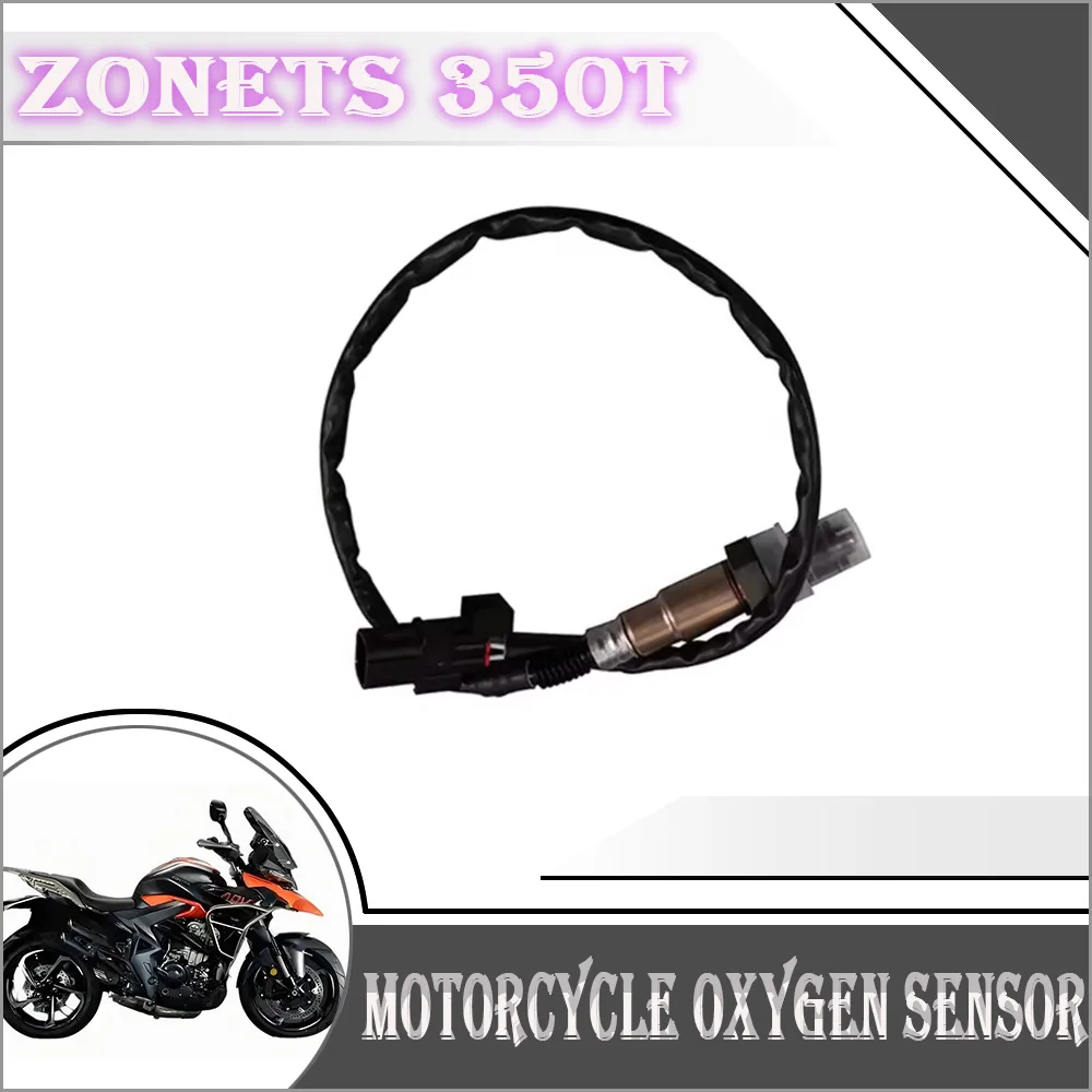 

For ZONETS T350 350T Motorcycle Oxygen Sensor Four-wire Electronic Equipment Oxygen ProbeMotorbike Accessor