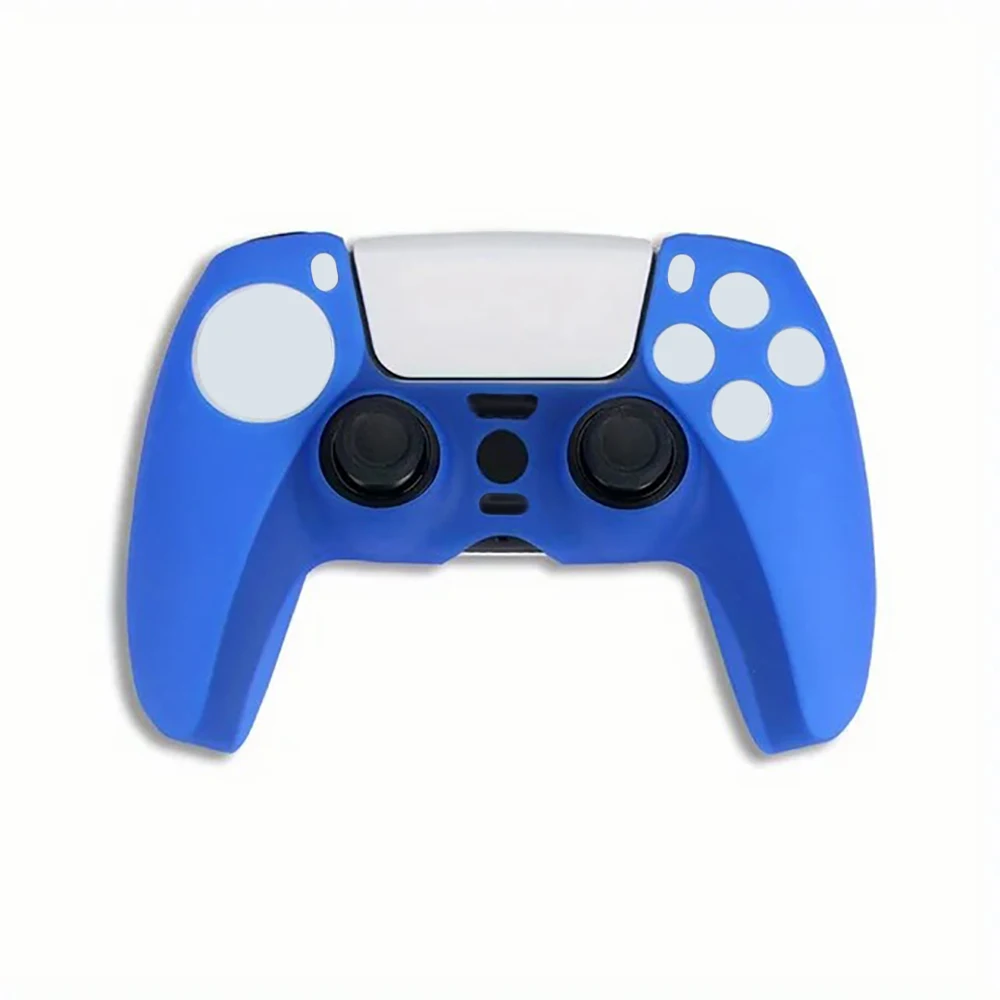 PS5-Controller-Skin, rutschfeste Silikonhülle, Schutzhülle, Griffhülle, staubdicht, geeignet für PS5 Playstation – Detail 8