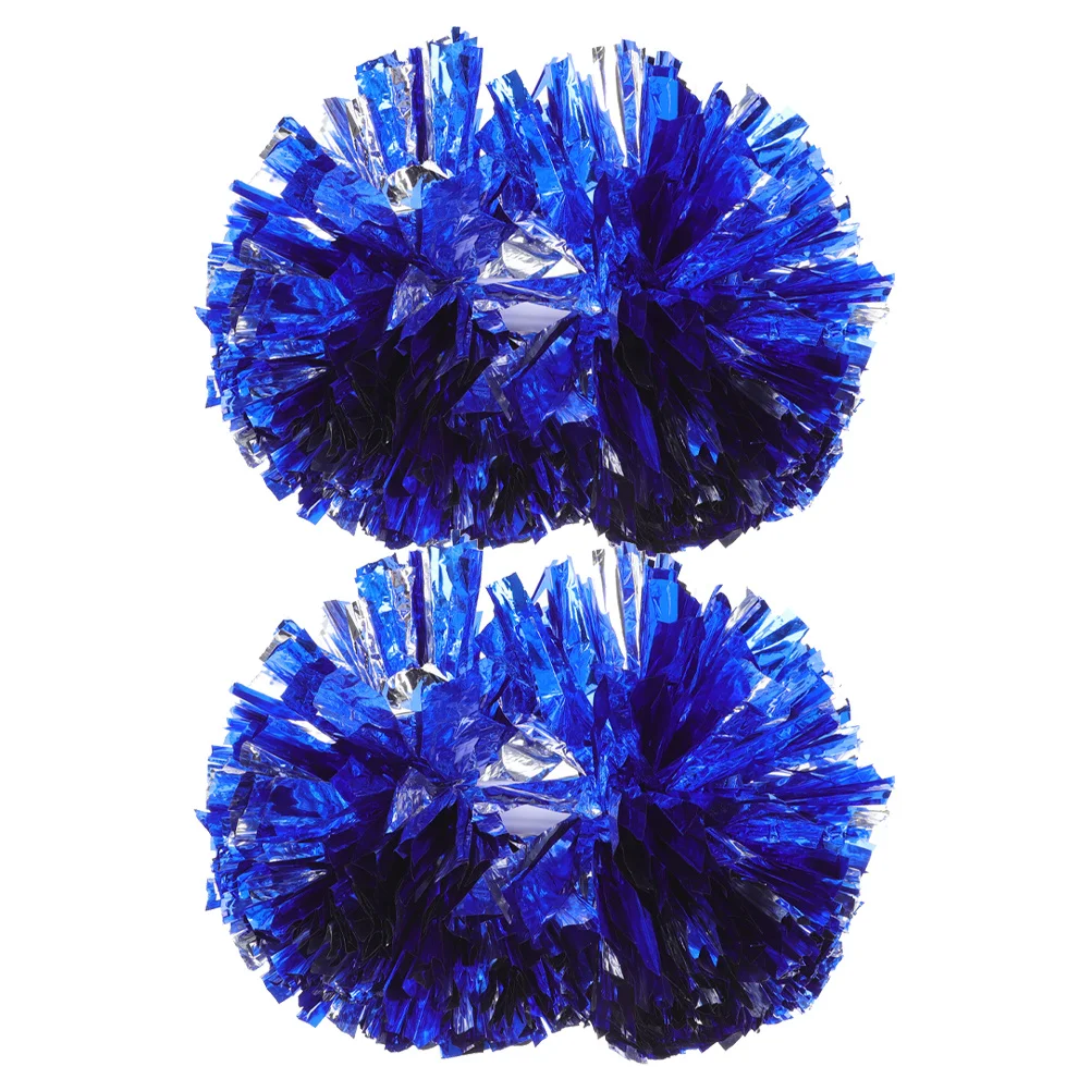2pcs Cheerleading Pom Poms Festival Handheld Props For School Sports Dance Reusable Cheering Accessories Team Sports Souvenir