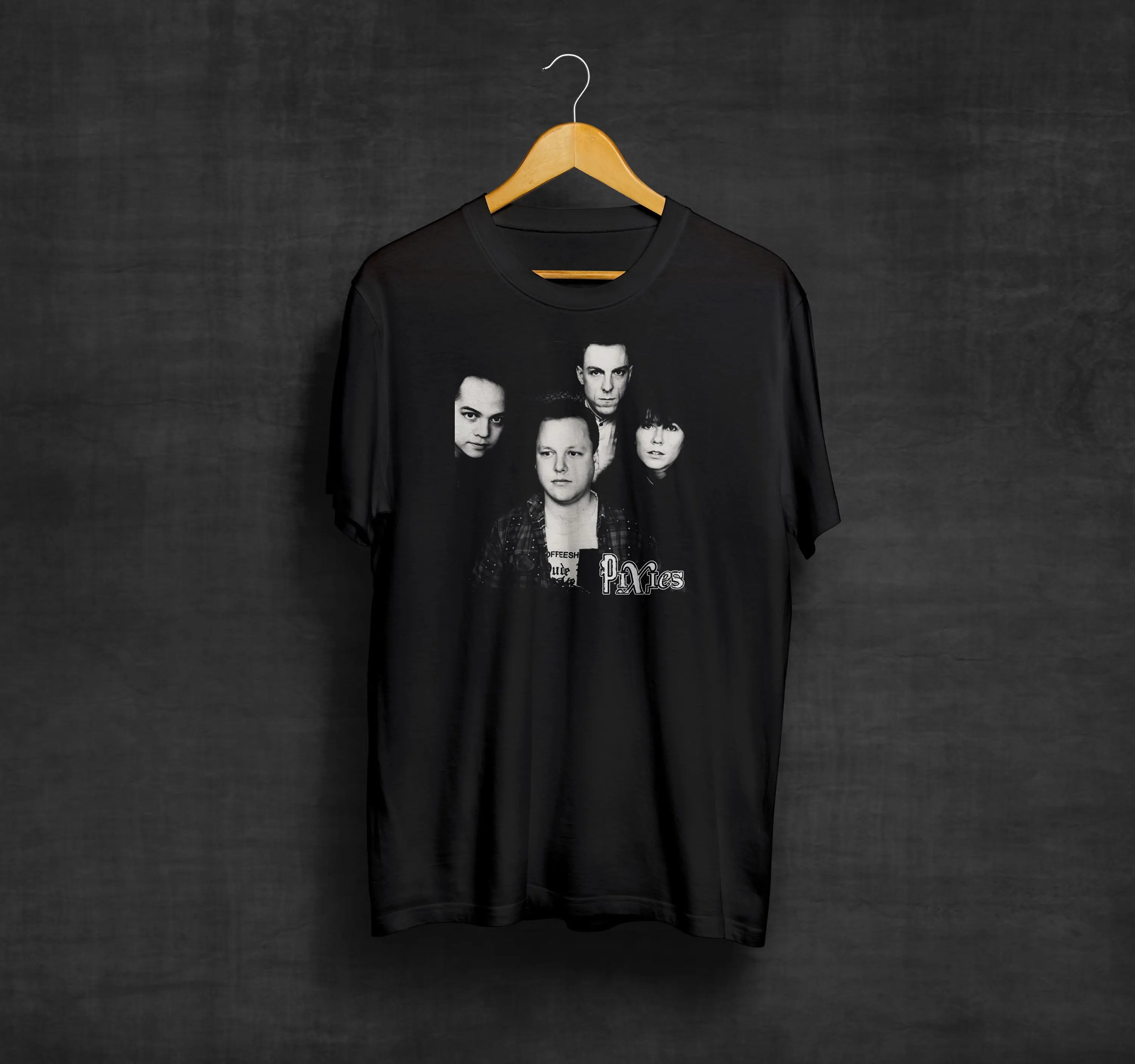 Pixies Black T Shirt Band Punk Rock Indie Alternative