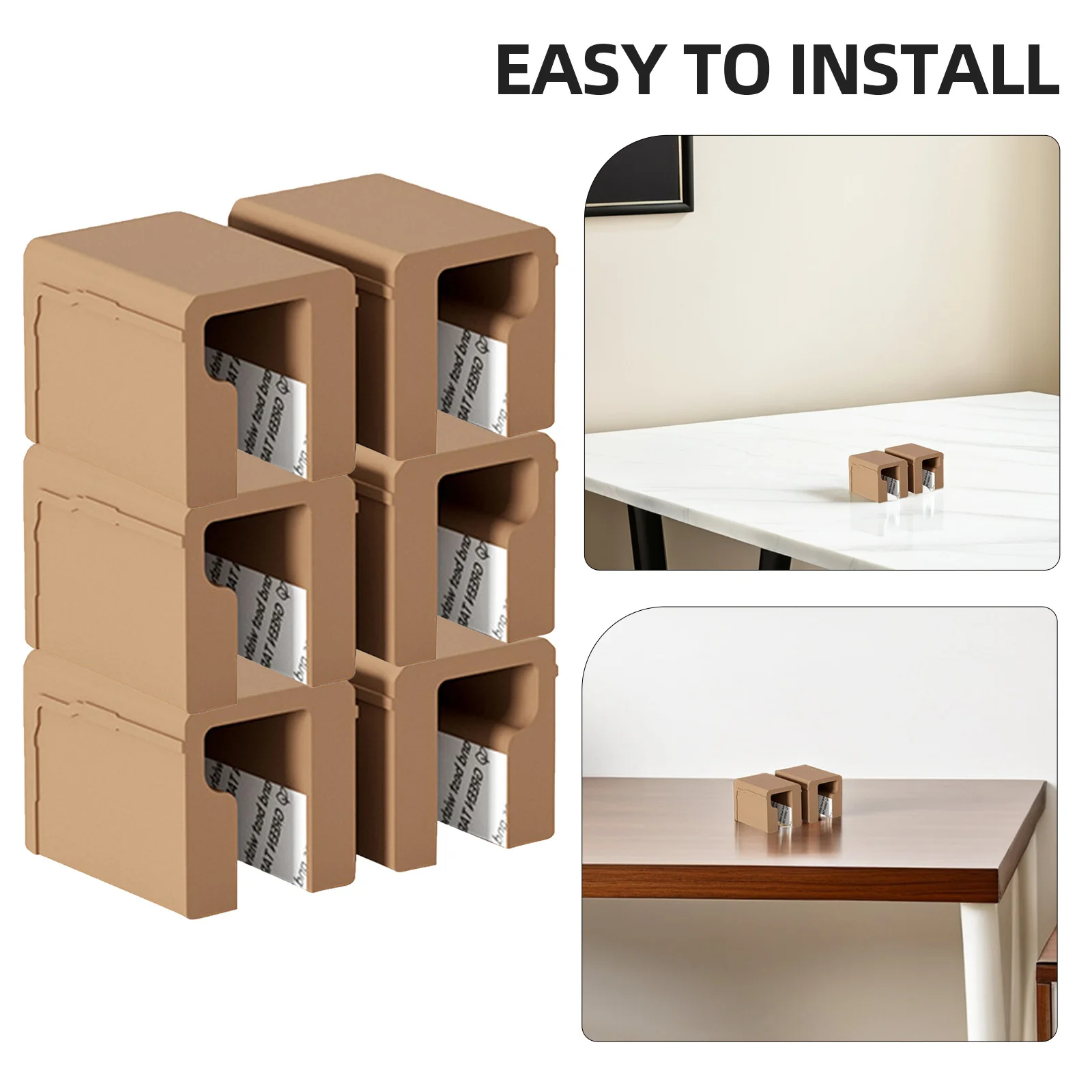 6 قطعة 6 قطعة مصدات السكك الحديدية لدرج الزاوية الحرس مقبض الخزانة حماة السلامة لمقابض زوايا حافة الطفل #3