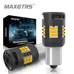 2x PY21W LED Blulb Canbus P21W LED BAU15S BA15S 1156 7440 T20 LED Bulb No Hyper Flash No Error Turn Signal Car Lights Lamp Amber