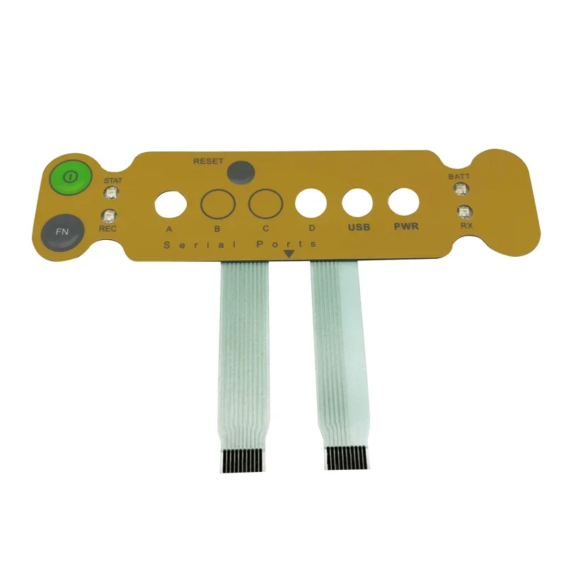 

High quality Replacement Front Panel for with Membrane Circuit with two flat cable interface Accessories