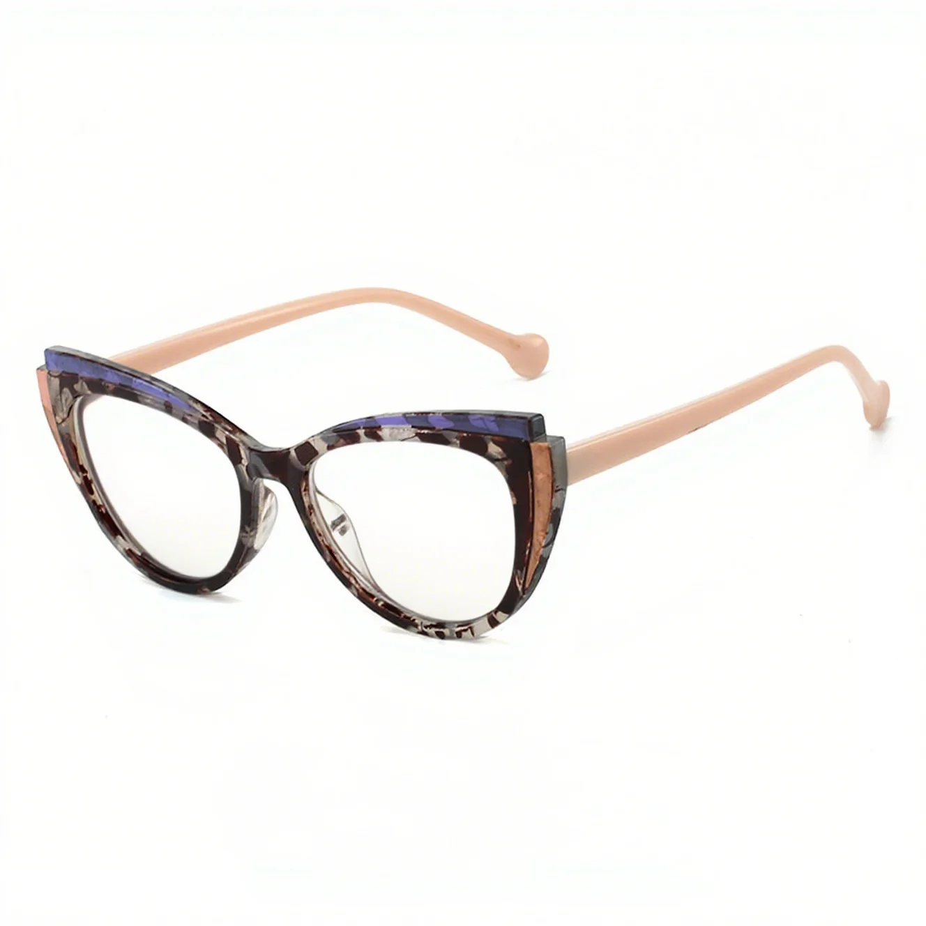 Frauen Vintage Lesebrille Unisex Oversize Rahmen High Definition Weit Anblick Brillen Stilvolle Cat Eye Presbyopie Brillen – Detail 13