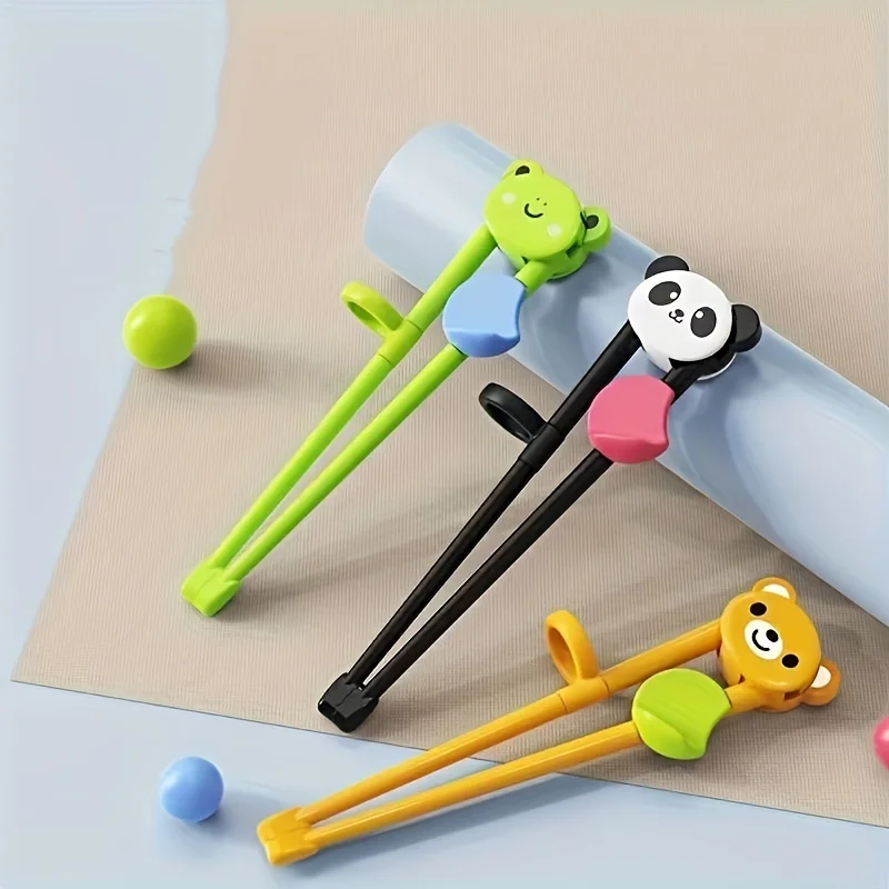 1 pair of Kawaii cartoon training chopsticks an easy-to-use learning tool for beginners and a must-have for returning to school
