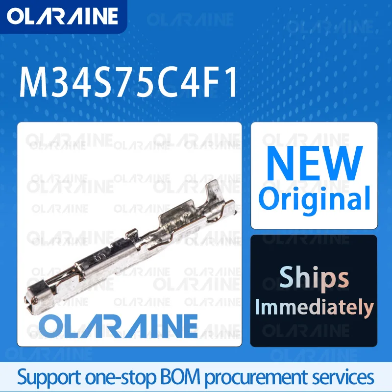 

50/200/500Pcs M34S75C4F1 100% brand new and original IC chip Automotive connectors 3 A