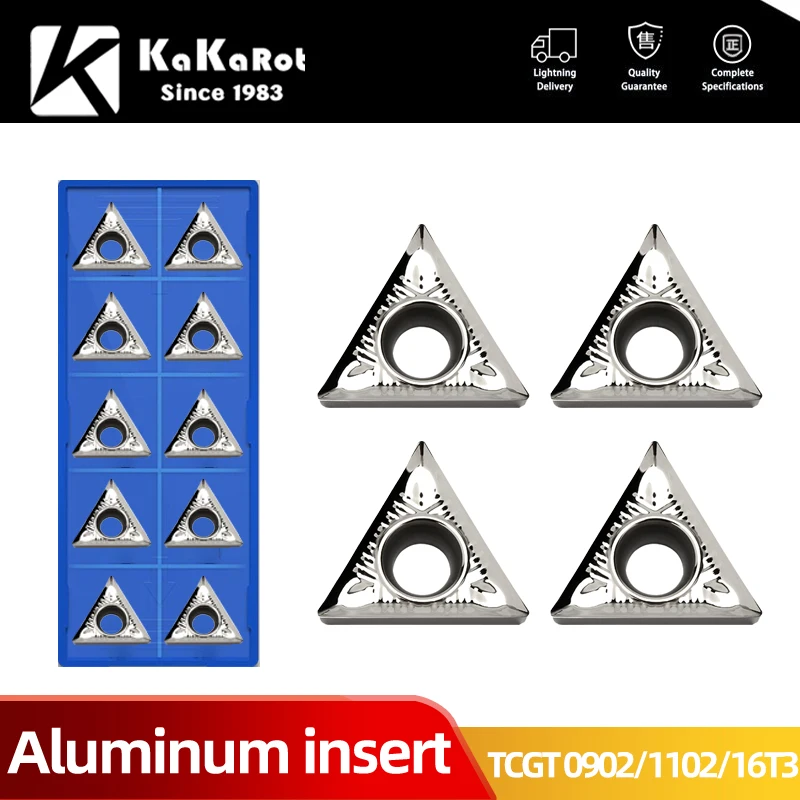 Kakarot Aluminium Einsatz TCGT090202 AK H01 TCGT090204 TCGT090208 TCGT110202 TCGT110204 TCGT110208 TCGT16T302 TCGT16T304 TCGT16T30