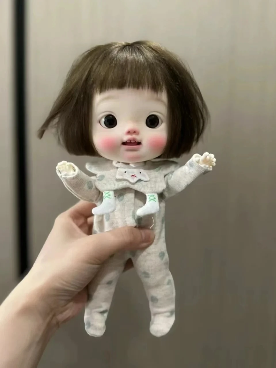 bjd sd DOLL 1/8 Diandi Ob Dianbro ob11 Qbaby puppy Diandian Huhu blythe ACGN anime resin bodymold DIY toy Free shipping