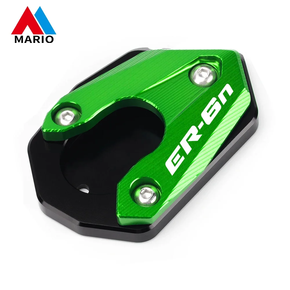 

Side Stand Enlarge Plate Kickstand Extension Pad Motorcycle For KAWASAKI ER-6N ER-6F ER 6N 6F ER6N ER6F 2011 2012 2013 2014
