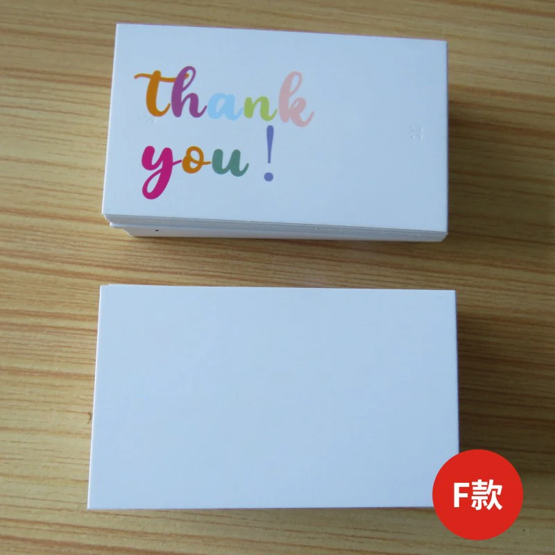 

Thank You For Your Purchase Cards | 300Gsm Pearl Paper | Business Card sized | Highly Recommended For Small Business Owners