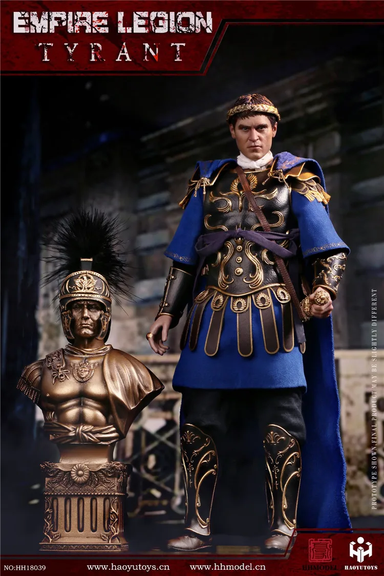 

HHmodel x HaoYuTOYS 1/6 Imperial Legion - Tyrant HH18039 Black Gold Deluxe Edition Full Set 12" Action Soldier Figures