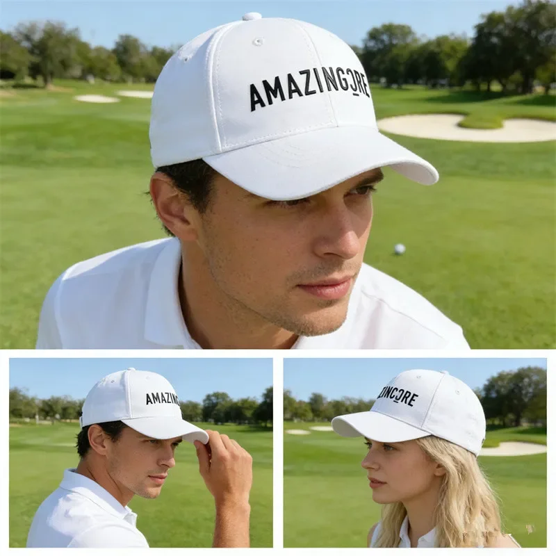 outdoor-sunscreen-sports-caps-men's-golf-wear-2026-summer-new-authentic-golf-cap-fashion-ventilate-flat-cap-women-golf-hat