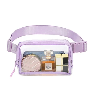 Transparent Fanny Pack For Women Men Plus Size Transparent Waist Bag With Adjustable Strap For Concerts Sporting Events