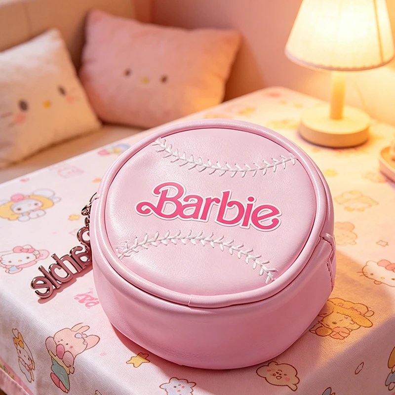 

Barbie Coin Purse Cute Cartoon Mini Wallet Zipper Pouch Exquisite Small Change Bag Portable Money Holder Money Holder Women Gift