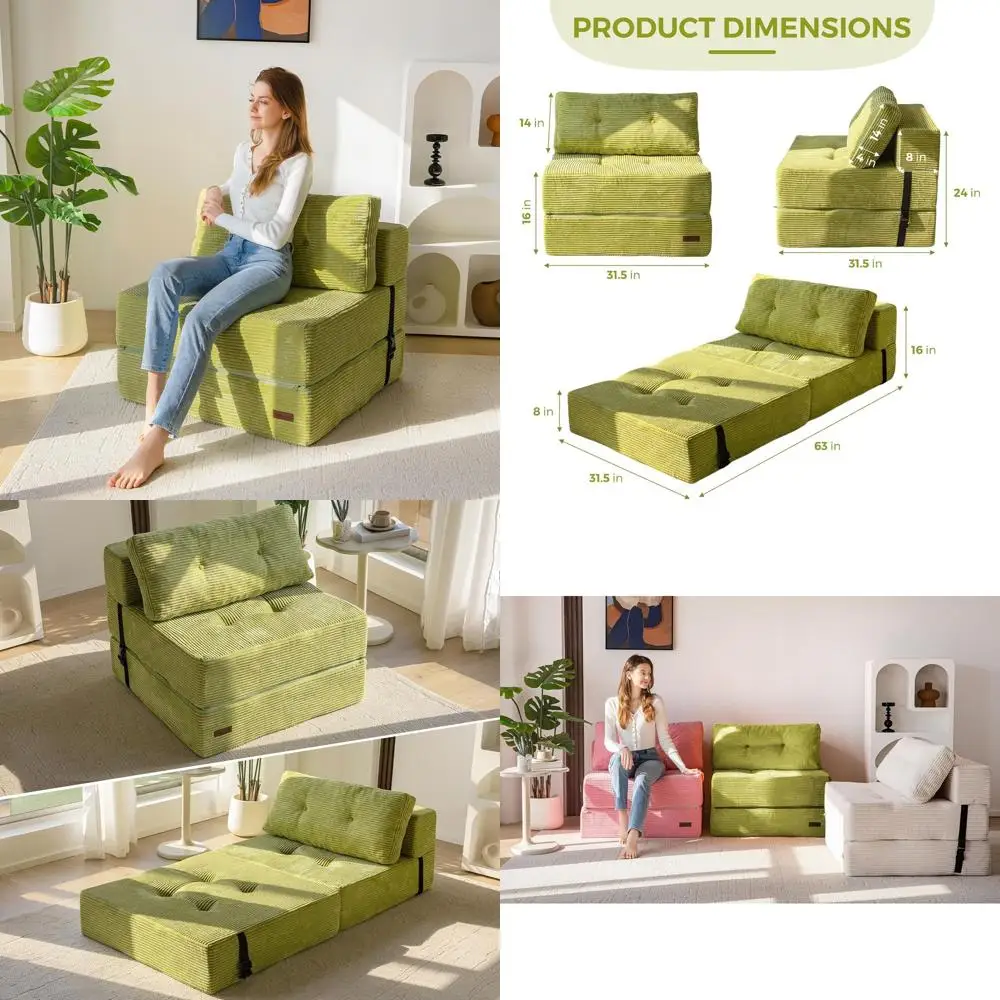 Convertible Sofa Be…