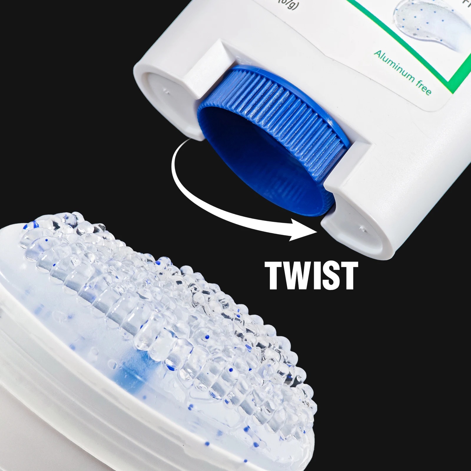 Blue Cap Series Snow Deodorant Gel 72H outdoor protection super fresh log lasting scent 67g/2.36oz refreshing fragrance