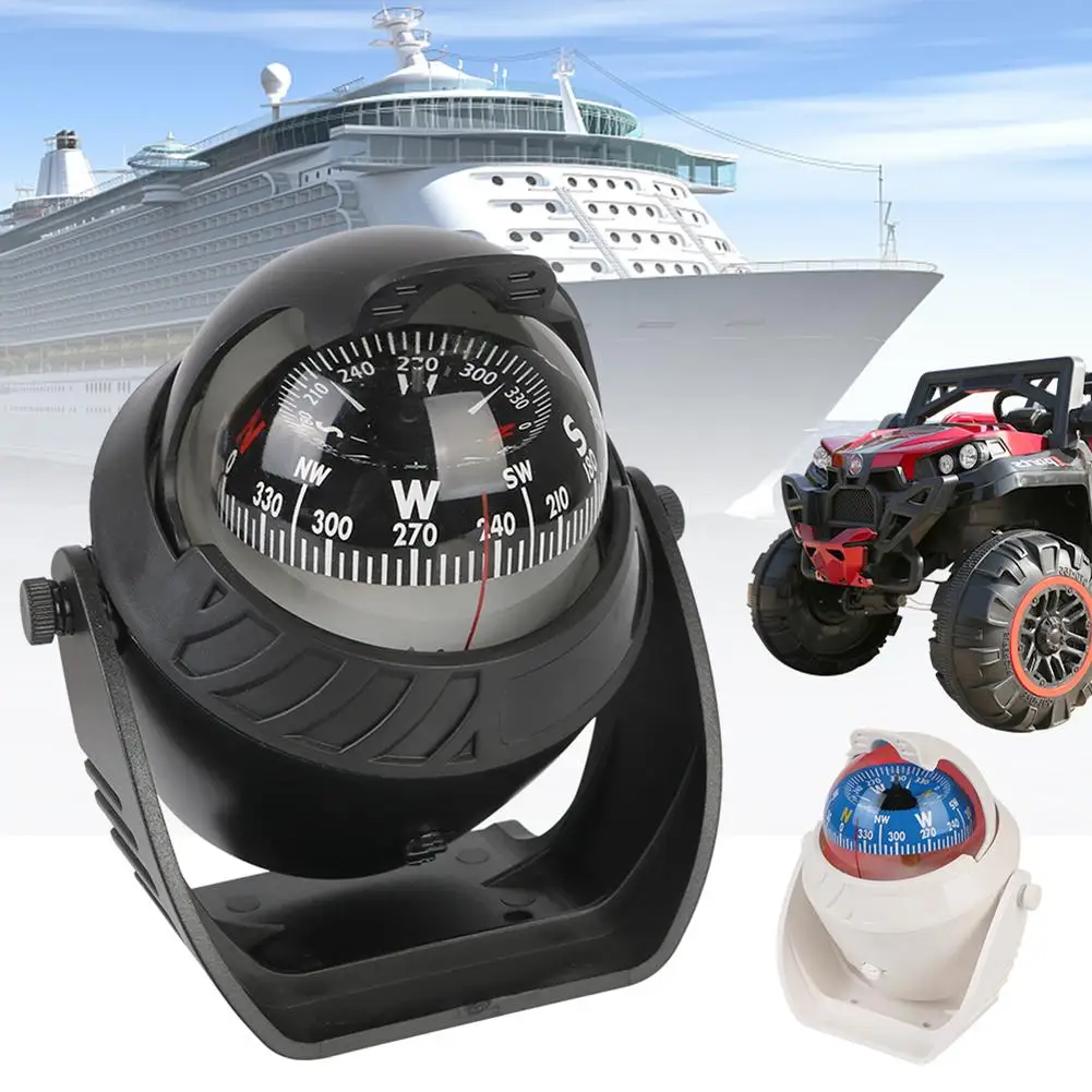 

Sea Pivoting Marine Compass Electronic Navigation Compass With Magnetic Declination Adjustment For Car Ship