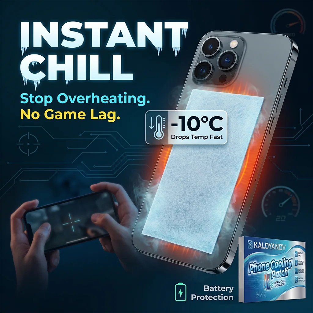 Universal Phone Cooling Sticker Instant Ice Gel Thermal Pad Heat Sink Cooler Sheet for iPhone Samsung Xiaomi Gaming Accessories