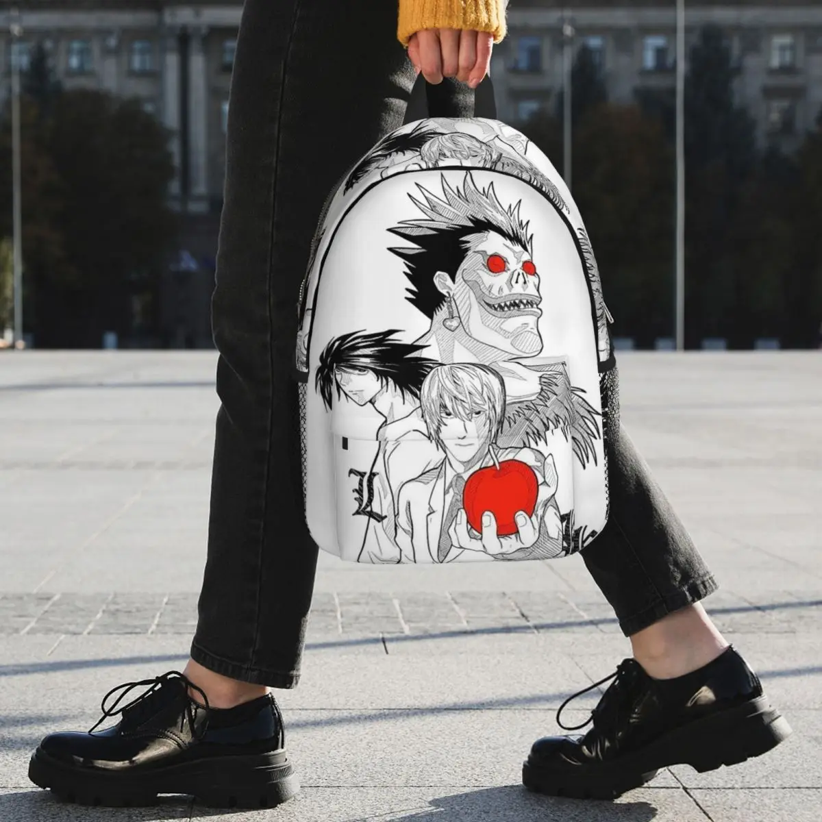 Death Book Death Note Anime Backpack Student BookBag Men Women School Bag Computer Shoulder Bags