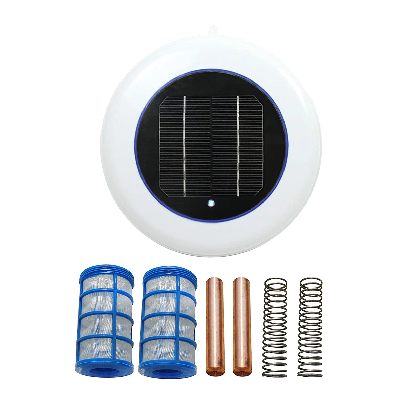 Solar Power Swimming Pool Water Purifier Solar Pool-Ionizer Swimming Pool Water Cleaner Kill Algae &