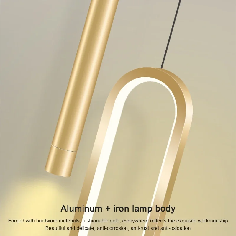 Nordic LED Pendant Lamp Hanging Lamps Home TV Sofa Bedside Living Room Dining Tables Kitchen Decoration Lustre Pendant Light