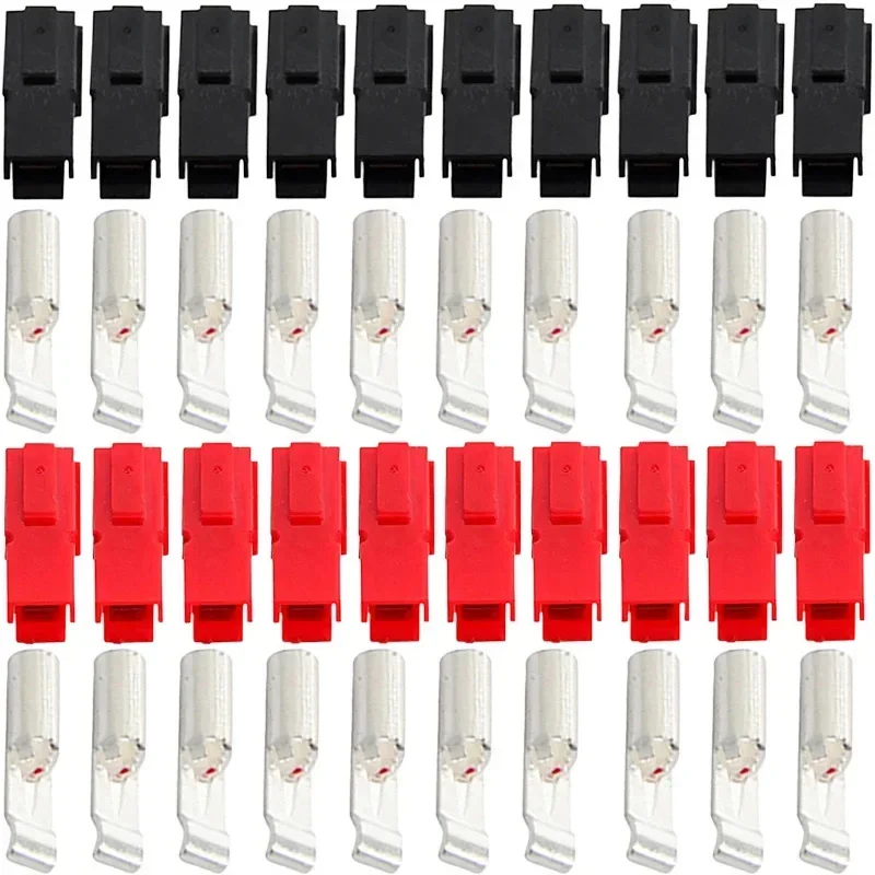 

10/50/100/500 Pcs Anderson Type Single Pole SB30 30A Plug 600V DC Battery Connector High Current Quick Plug UPS Power Plug