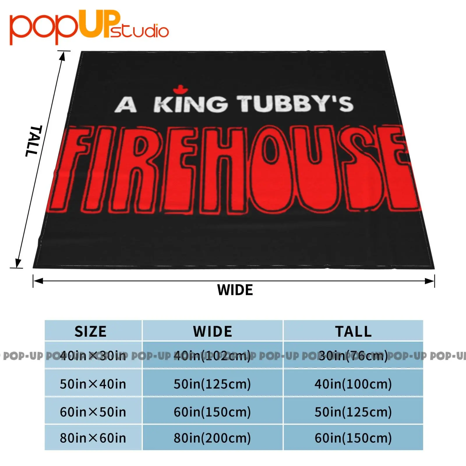 King Tubby Firehouse Records Reggae Dub Dancehall بطانية فائقة النعومة لحاف غطاء أريكة شتوي أغطية سرير