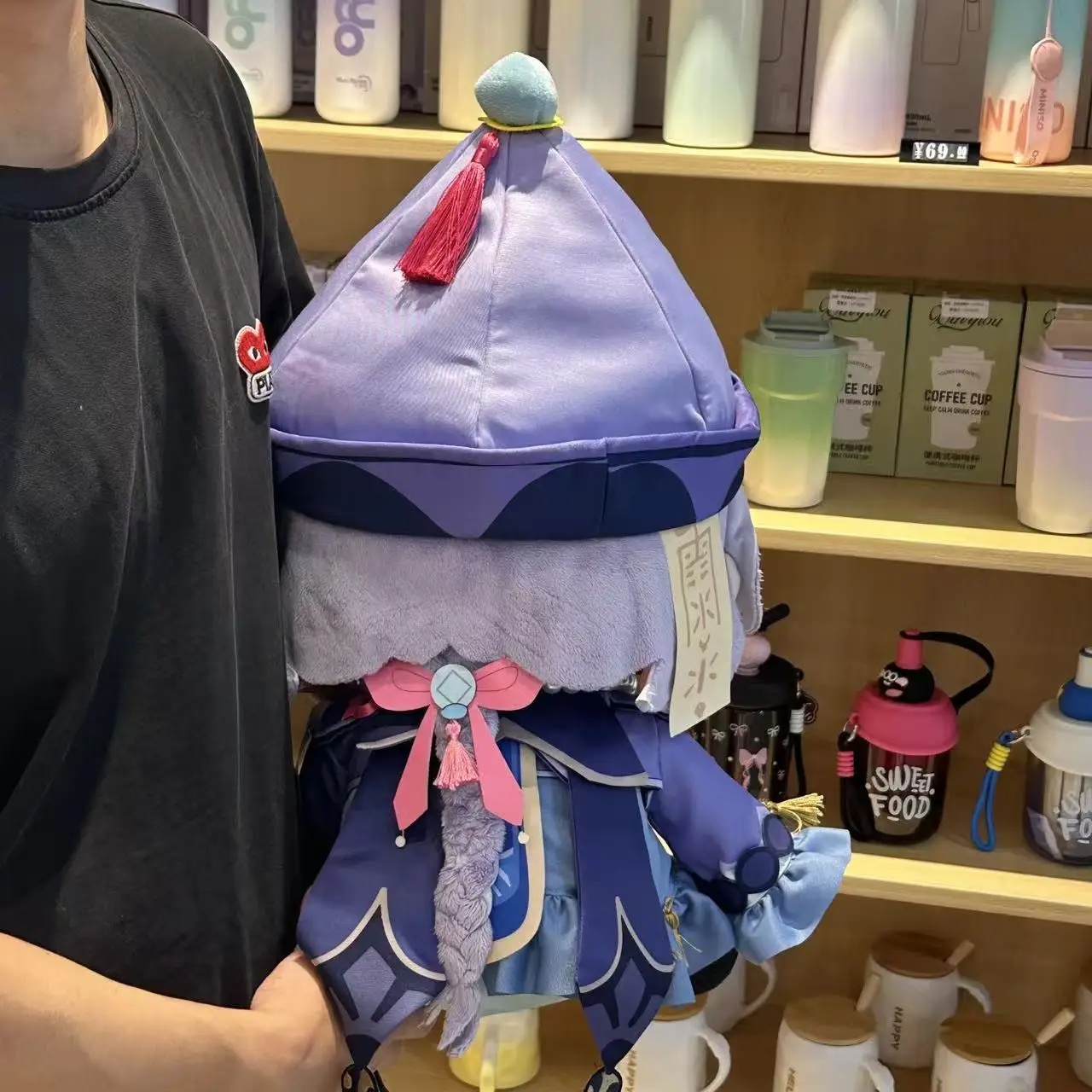 40 سنتيمتر Genshin تأثير تشيكي الكرتون محشوة بلوشيز أفخم ملابس دمى مخدة ناعمة أنيمي الحلي لطيف الشكل لعبة لعبة هدايا الاطفال #5