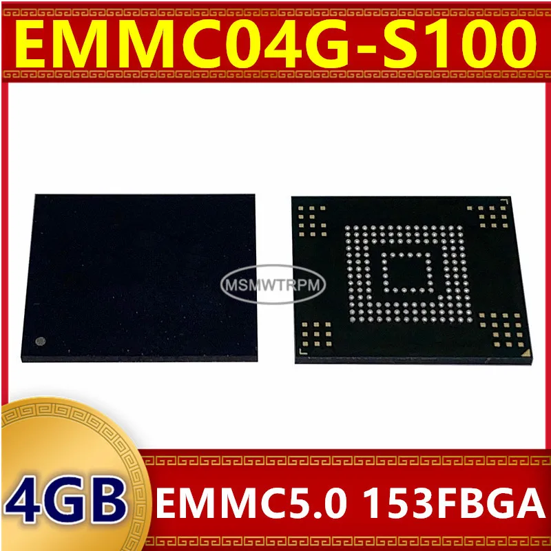 

Memory Chip IC EMMC04G-S100 EMMC04G-MK27 EMMC04G-M657-U08 4GB EMMC5.0 153FBGA Integrated Circuits New Original In Stock