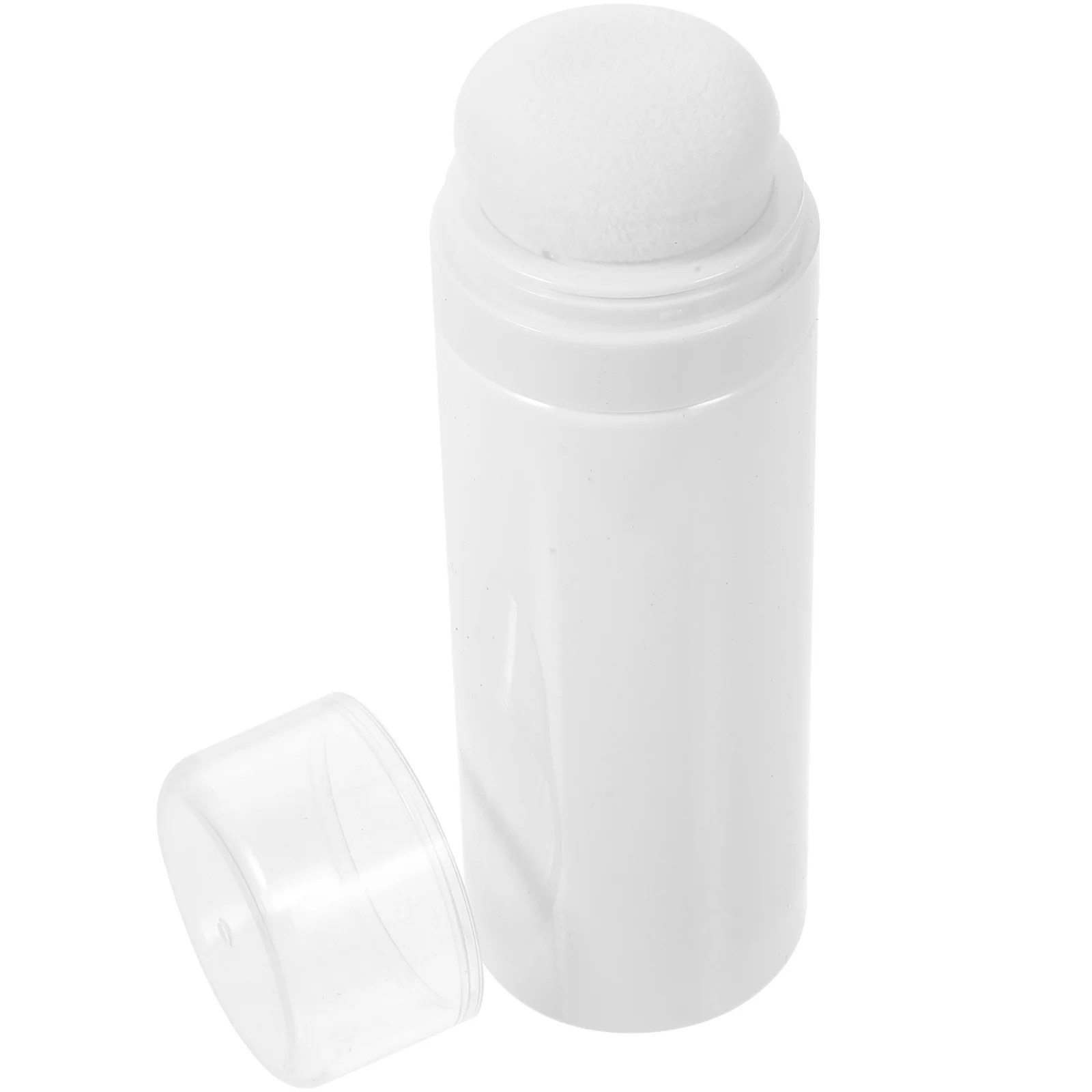 Powder Puff Box Talcum Bottle Kids Loose Container Infant Storage Plastic Holder Portable Baby