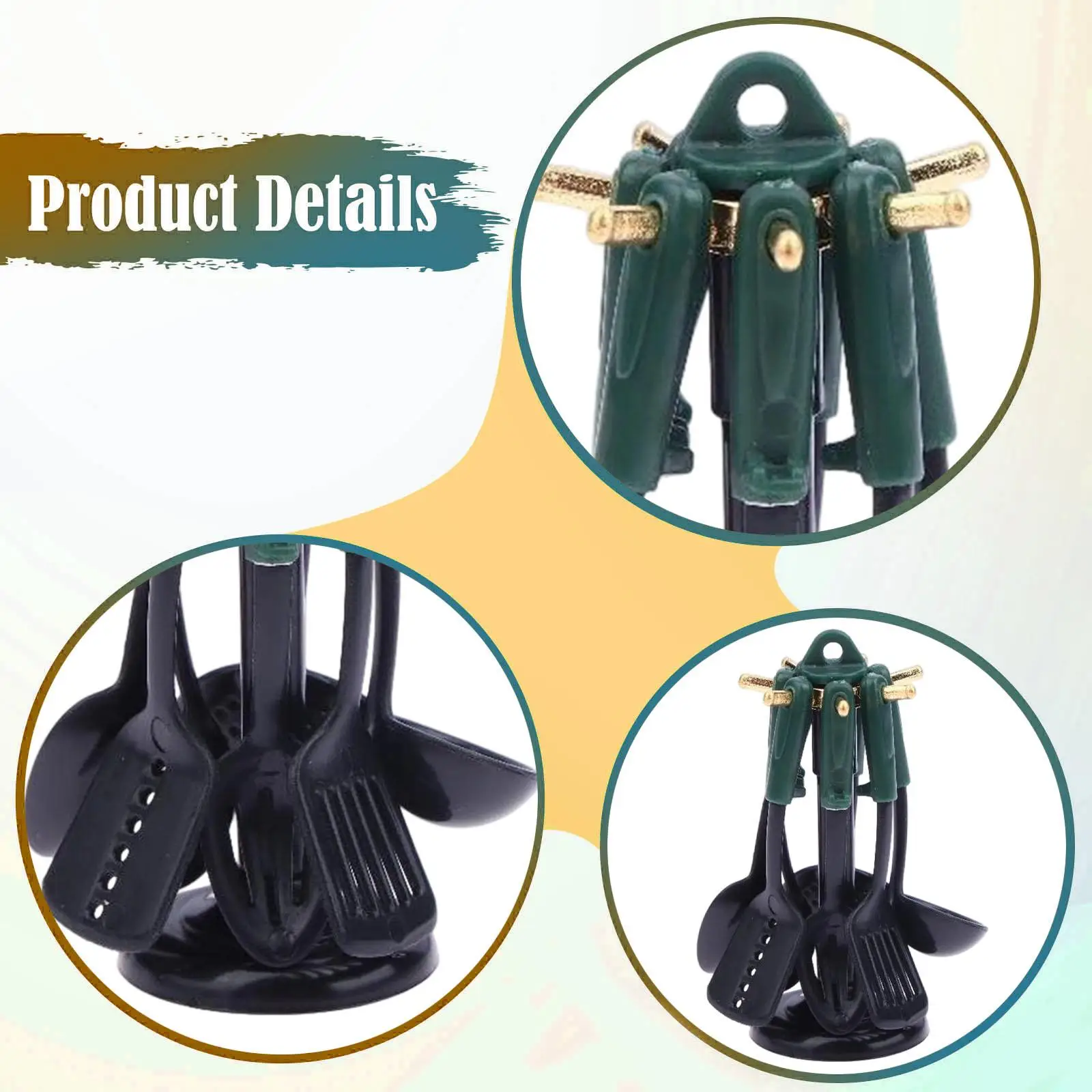 7-delige poppenhuis keuken kookgerei set speelgoed realistische keukengereedschap kit