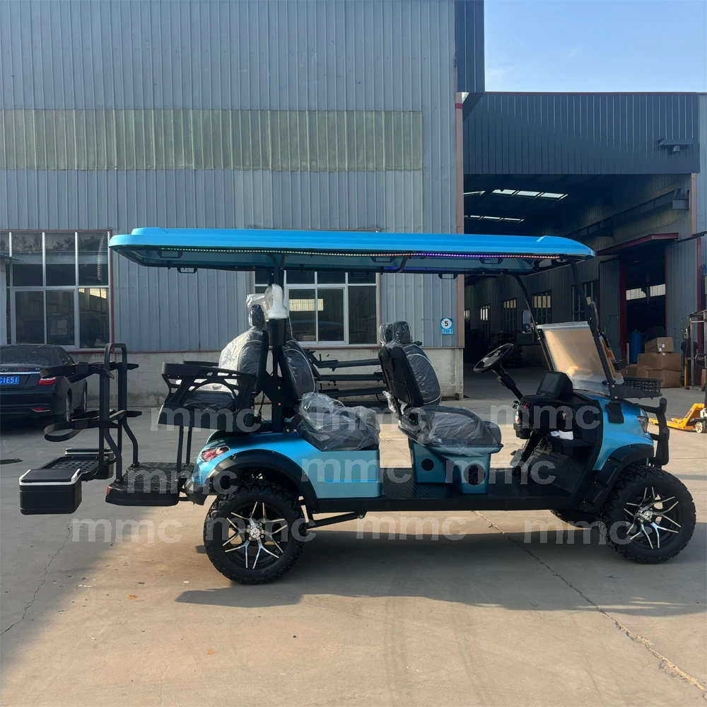 

4 6 Seater Electric Golf Cart 48V 60V 72V Lithium Battery Style Customized Off-Road Golf Cart