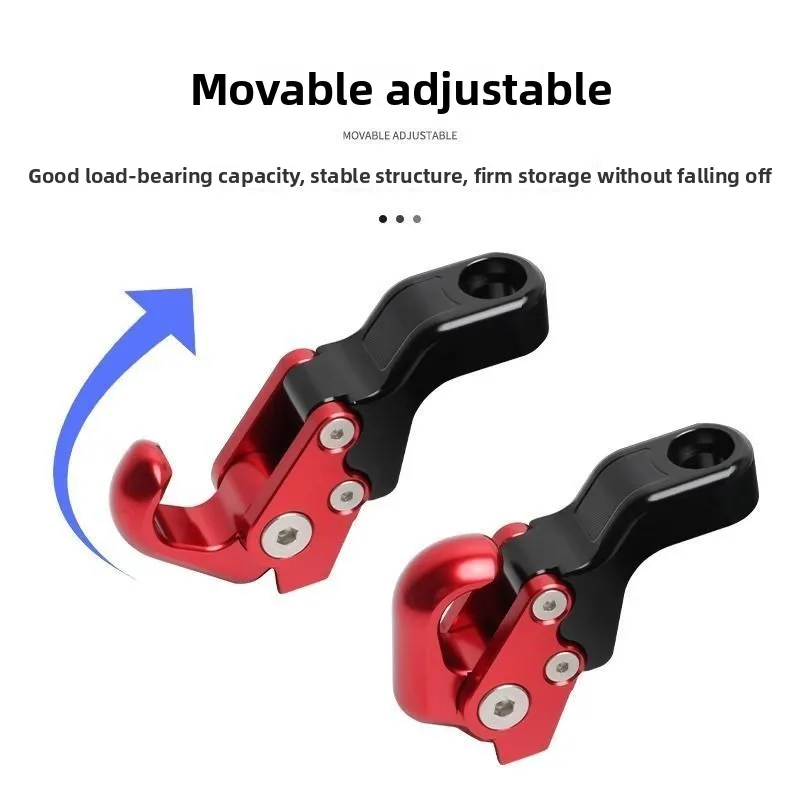 Suitable for Yamaha Honda BMW Kawasaki General Motorcycle Accessories Helmet Hook Rearview Mirror Installation Luggage Hook