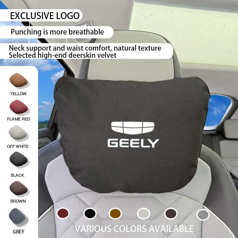 

Geely Boyue Galaxy E5 EX5 GX3 Galaxy Okavango Azkarra preface Accessories Car Headrest Pillow Neck Car Neck Pillow Waist pillow