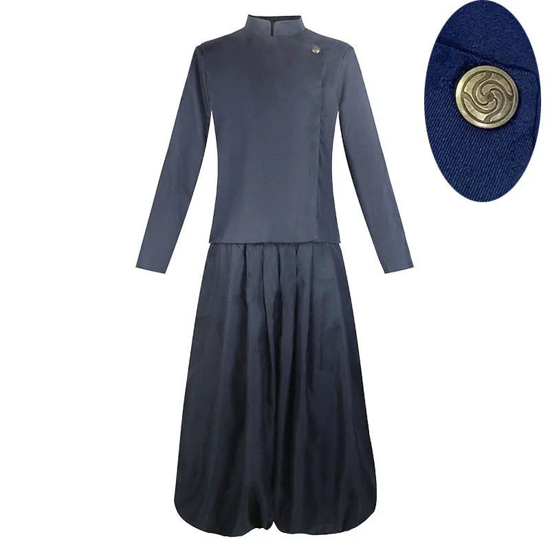 2026 Geto Suguru Cosplay Kimono Robe Anime Costume for Halloween Party Comic Con Big Size Gejo Suguru Uniform School Uniform