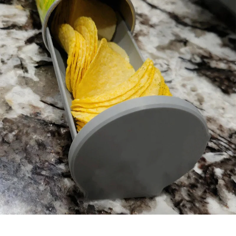Bandeja de cajón de patatas fritas para el hogar, caja de almacenamiento de aperitivos para el hogar, extracción de alimentos, caja de patatas fritas, bandeja deslizante para el hogar, cocina y habitación