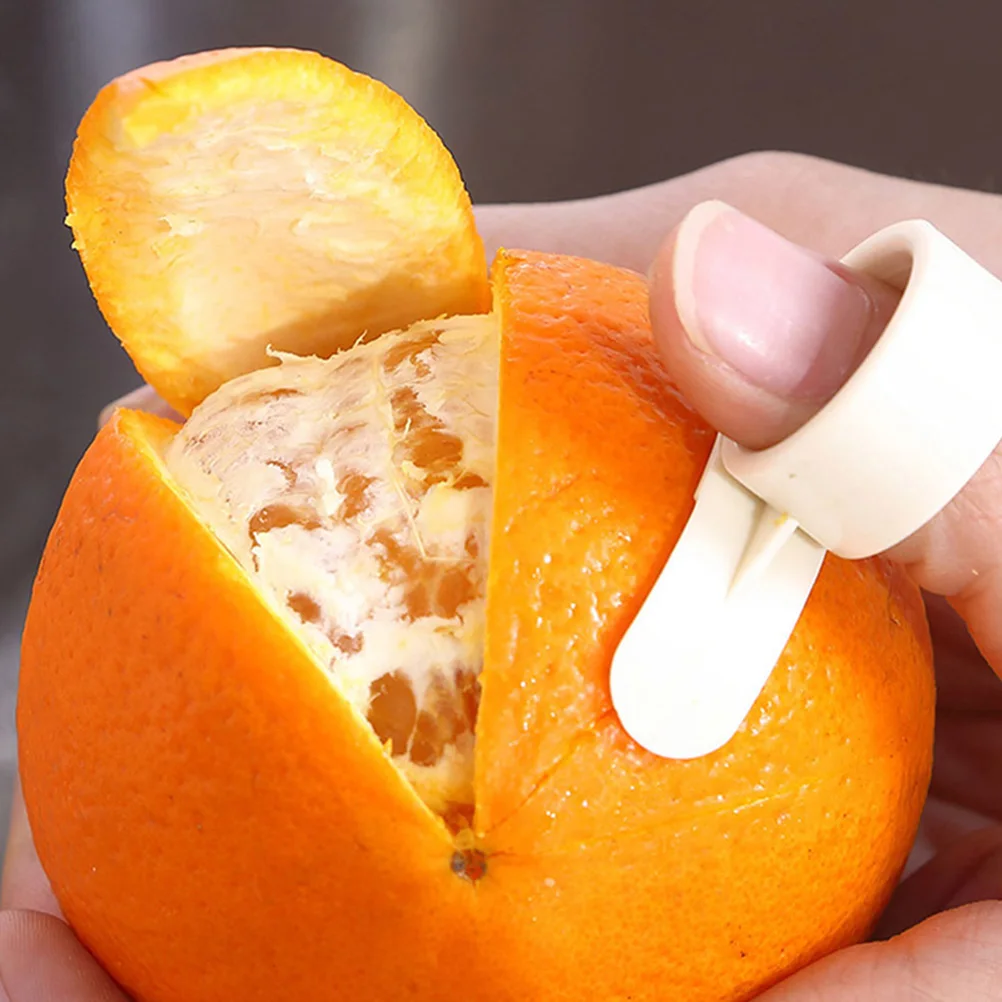 

20Pcs Citrus Peelers Convenient Orange Peeler Portable Space-Saving Fruit Peeling Tool Household Kitchen Accessory