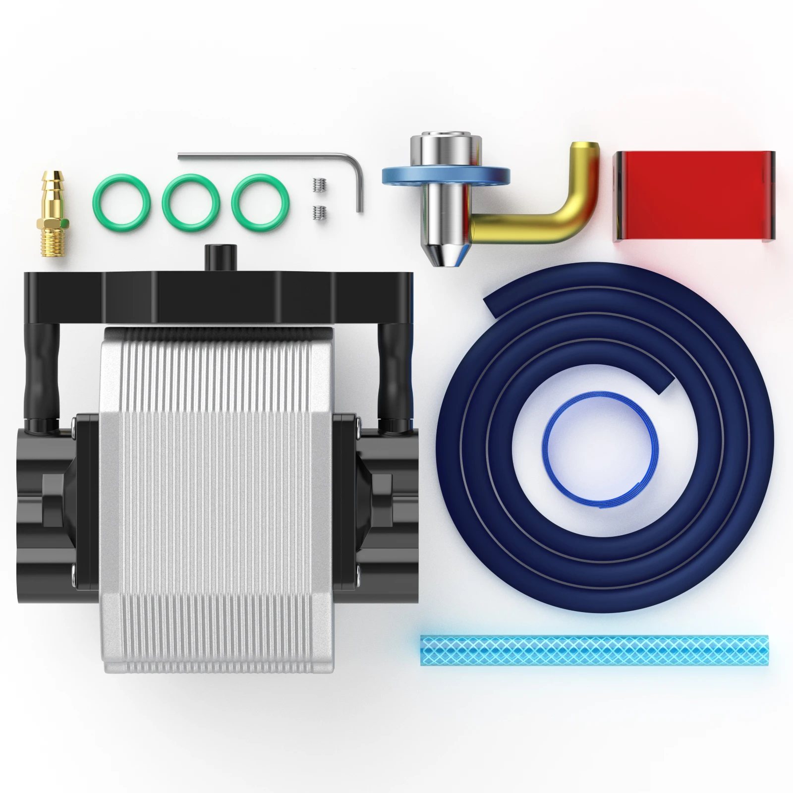 SCULPFUN S9 Air Assist Nozzle Kit met luchtpomp EU/US-versie Hoge snelheid luchtpompset voor verbeterde S9 lasergraveermachine