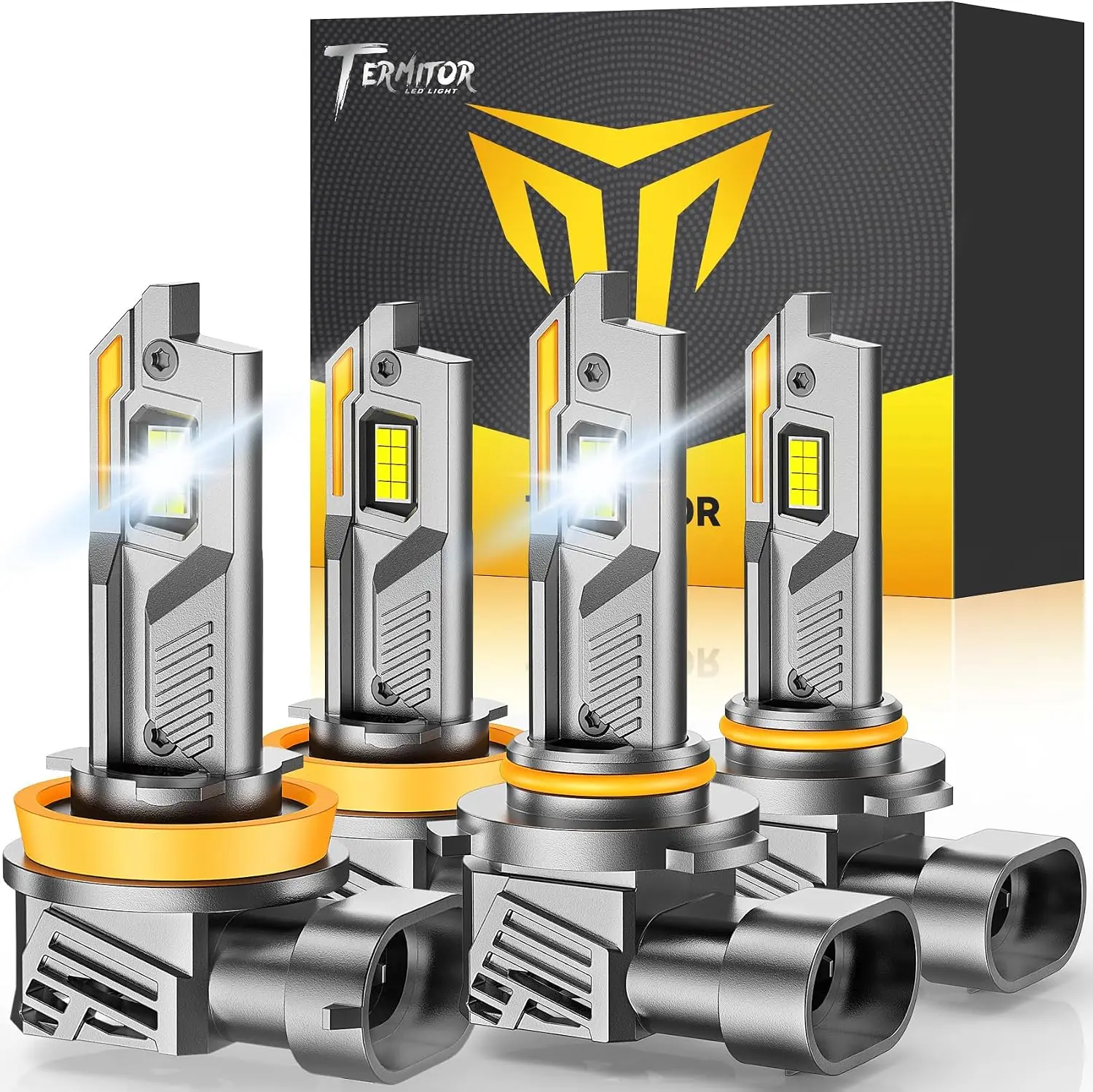 Tail Lamp Assemblies with 170,000 Lumens, 20X Super Bright Output, for H11 9005
