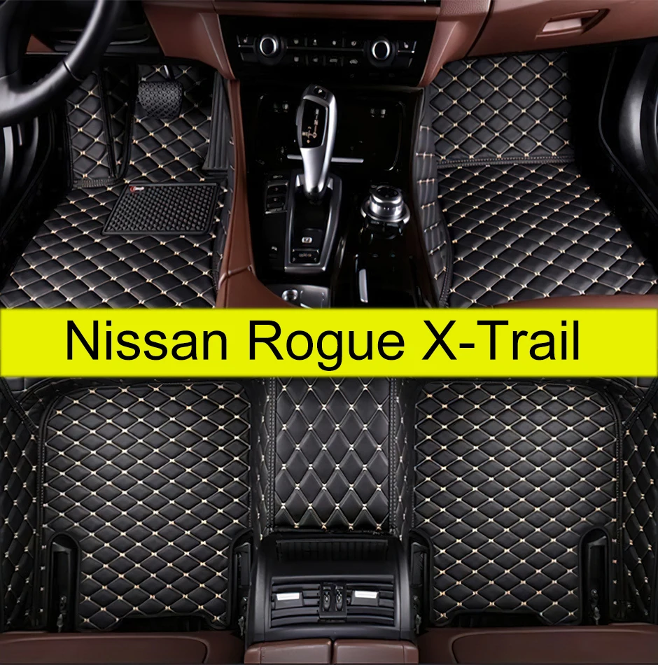 Alfombrillas de cuero para Nissan Rogue x-trail X Trail T32, 2014 ~ 2020, accesorios para coche, 2015, 2016