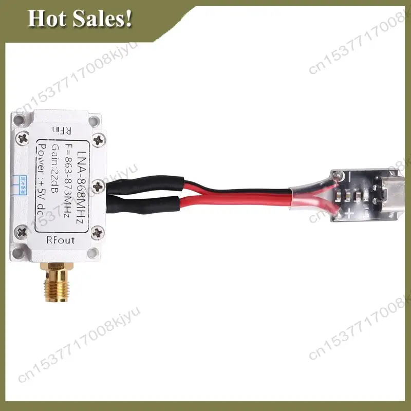 -A23G para módulo amplificador RF LNA 868Mhz de poco ruido para extensor de rango de transmisión de imágenes tipo C